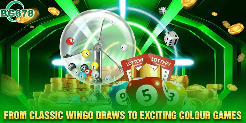 From classic Wingo draws to exciting colour games